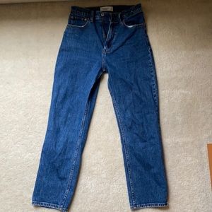 Abercombie & Fitch: Ultra High rise Blue jeans